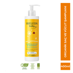 Weleda Calendula Organik Saç ve Vücut Şampuanı 400ml - 2