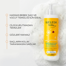Weleda Calendula Organik Saç ve Vücut Şampuanı 400ml - 5