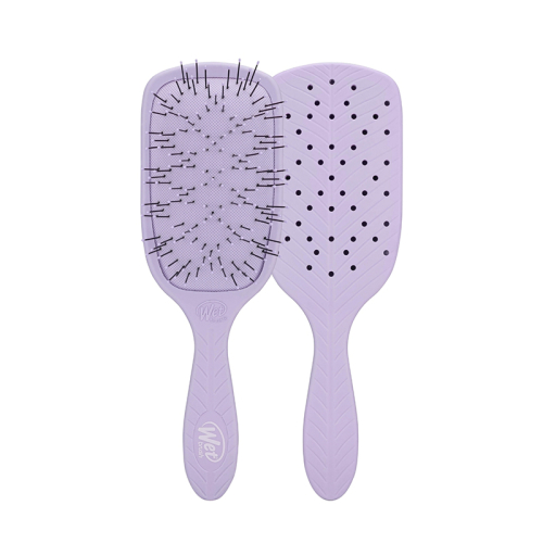 Wet Brush Go Green Paddle Detangler Kalın Telli Saçlar İçin Geniş Saç Fırçası - Lila - Wet Brush