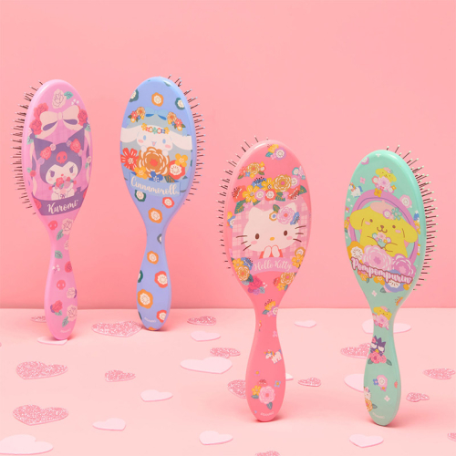 Wet Brush Hello Kitty and Friends Dolaşık Açıcı Saç Fırçası - Kuromi - 6