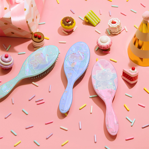 Wet Brush Hello Kitty Dolaşık Açıcı Saç Fırçası - Yeşil - 5