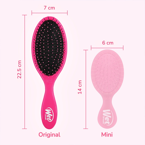 Wet Brush Original Detangler Dolaşık Açıcı Saç Fırçası Pembe - 4