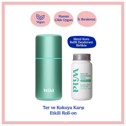 Wild Fresh Cotton - Sea Sal Refillable Roll On Deodorant 50 ml - 1