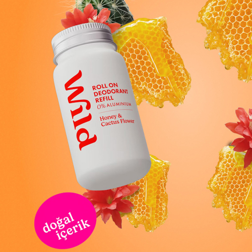 Wild Honey-Cactus Flower Roll On Deodorant Refill 50 ml - 4