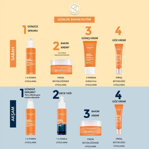 Yves Rocher Glow Energie 50 Spf Leke Karışıtı Yüz Güneş Kremi 30 ml - 5